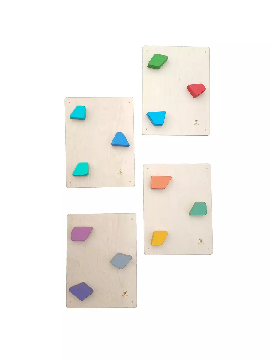 Climbing wall panels Barin Toys Rocks 4-in-1 indoor kid's jungle gym kid's training home kit